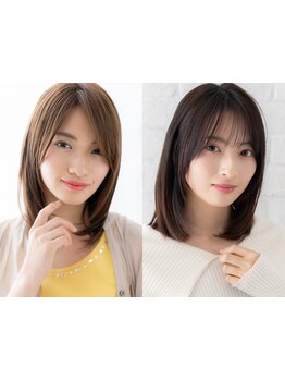 【HPB AWARD 2017～2025 BEST SALON 9年連続 注目サロン選出】扱いやすいスタイルをご提案☆<当日予約OK>