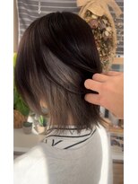 アンドワークス カシワ(&WORKS kashiwa)&nbsp;【ナチュラルボブ × インナーカラー】