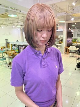 マアム ジー 明大前店(ma'am Zee)の写真/専門のカラーリストが【210種類】からご提案。納得の仕上がり感で、思わず振り返るような極上カラーに♪