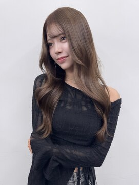 ペレ 栄 アネックス(PELE栄ANNEX) 黒髪カタログ/クラゲヘアー/オリーブグレー/栄