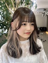 アドネ プライム(adne prime)&nbsp;ゆるふわミディアム/ヘーゼルブラウン/髪質改善