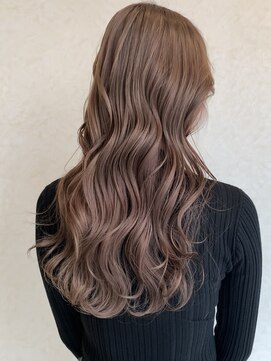 ラグーン(LAGOON) ホワイトミルクティーベージュ/バレイヤージュ/ケアブリーチ