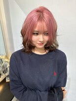 アイトーキョー 名古屋2nd(AI TOKYO)&nbsp;レイヤーカット/ルーツカラー/裾カラー/ピンク/[栄/矢場町]