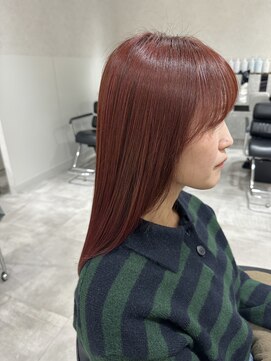 ディックス 佐倉店(dix) ボンドレッドカラー/20代30代40代/