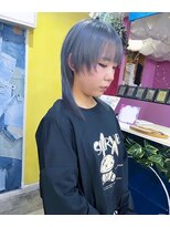 トーク 武庫之荘(TAL'KE)&nbsp;TAL’KE/武庫之荘/ブリーチ/アッシュグレー/ウルフカット_514