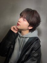 刈部倶楽舞&nbsp;シースルーマッシュ × 毛流れパーマ【朝久】