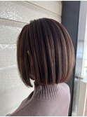 ボブ×ハイライト