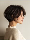 横から見てもかわいいショートスタイル