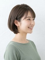 と和×美髪クリニック 巣鴨店&nbsp;【小顔見せ♪】大人可愛いシースルーバングの丸みショートボブ