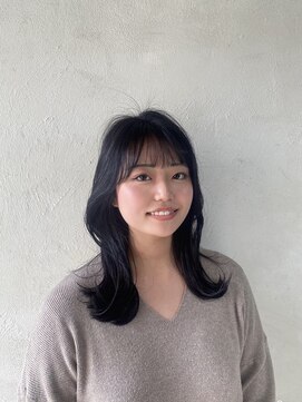 ユッカ 高槻茨木店(YUCCA) 【 YUCCA 】大人可愛い20代30代顔周りニュアンス/グレージュ