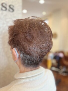 クロス(CROSS) ミセスパーマ/ひし形/60代70代/ミセスヘア