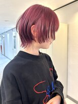 ヴィア 京都烏丸(Via)&nbsp;カシスレッド/チェリーレッド/ショートウルフ/ケアブリーチ