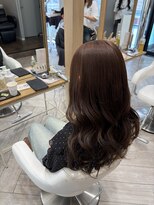 アヴァンス 広島本通店(AVANCE.)&nbsp;着物ヘア/大人ガーリー/ダークアッシュ/似合わせカット/広島