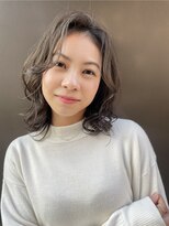 プランツヘアー&nbsp;ニュアンスレイヤーカット　福岡美容室20代30代40代