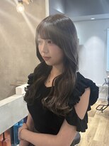 ルーク バイ ヘアーポケット(Luke by hair pocket) くびれヘアとミルクティーベージュ