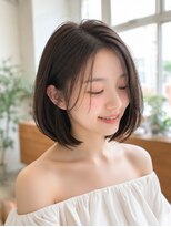 レリーアト 西宮北口(Rely ATO)&nbsp;西宮/ハッシュカット/グレージュ/デザインカラー