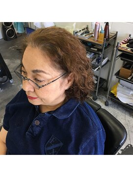 宮原理美容室 ボリュームが欲しい方スタイル