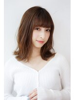 ビクトヘアー(Vict hair)&nbsp;外ハネミディアムスタイル