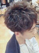 カルフール ロコ 草加西口店(Carrefour LOCO)&nbsp;女子ウケ間違いなし　メンズ束感ミックスパーマ