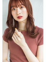 ミット バイ ツリー 吉祥寺(mit by tree)&nbsp;オレンジベージュMIXカール