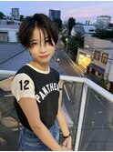 大人かっこいいハンサムショート