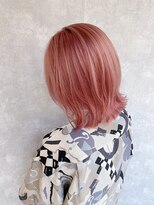 ブロッサム 池袋店(Blossom) ピンクベージュペールカラーブリーチダブルカラー池袋髪質改善