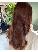 saraju サブリ　透明感ブラウン　ナチュラルレイヤー