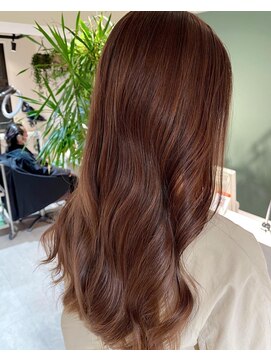 サラジュ 梅田店(SARAJU) saraju サブリ 透明感ブラウン ナチュラルレイヤー