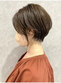 前髪長めショート