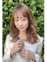 クーエフー(coo et fuu)&nbsp;20代30代40代 シースルーバングのセミロング　藤沢