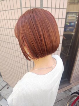 オト(oto) チェリーブラウンミニボブ　大人ガーリー