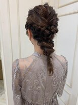 クロップ エス 湘南辻堂(crop es) cropes辻堂谷川 編みおろしアレンジ