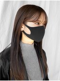 【白川】20代30代40代シースルーバングオリーブグリーン23.2.16