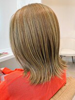 グロウ レランテ(GLOW lelante)&nbsp;白髪ぼかしハイライト　SAKAI