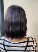 切りっぱなしボブ