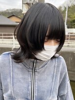 ヘアショップ ホップエム(HAIR SHOP HOP M)&nbsp;ウルフカット/ウルフ女子/顔周り