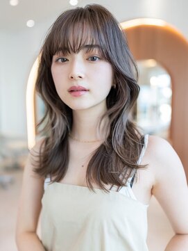 イオ 本厚木(io) くびれレイヤーシースルーバング似合わせカットイメチェン小顔