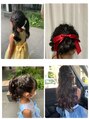 セジールへアメゾン(SAISIR HAIRMAISON) 娘のピアノ発表会アレンジ♪ヘアアレンジ好きです[岡山/髪質改善