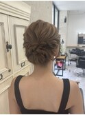 まとめ髪ヘアセット♪結婚式や花火大会に★