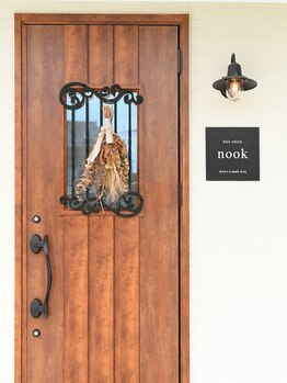 ヌック(nook)の写真/おひとり様限定の完全プライベートサロン。ゆっくりとした時間をお過ごしいただけます…＊
