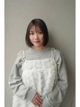 ジーナ 札幌(Zina) 髪質改善＊ショコラブラウン＊ショートボブ＊美髪【Zina札幌】