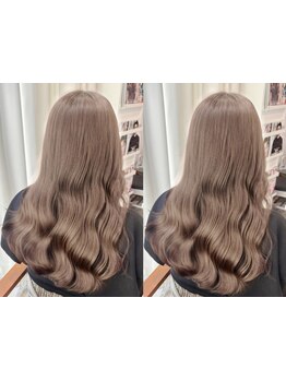 オーダーメイドの髪色に♪髪にプラチナのような光沢とハリをプラス！輝くツヤ髪へ［藤枝/静岡/髪質改善］