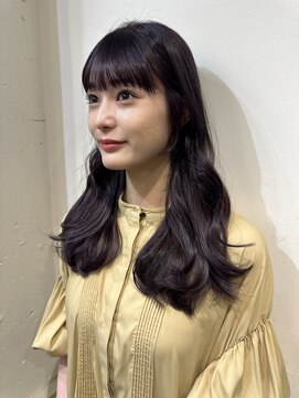 ヘアーアンドファッションシオミエイチ (hair＆fashion shiomi H) ラベンダーカラー