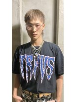 ロイジー(roijir) スパイキーショート×ウルフ×ミルクティーベージュ