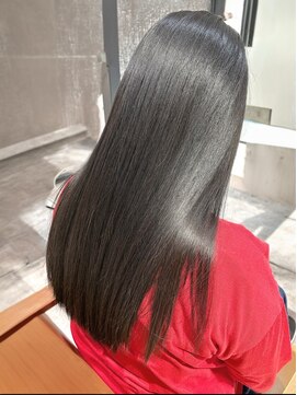 シエルブルー(ciel bleu) 《髪の強化＋ツヤを生む》髪質改善ストレート