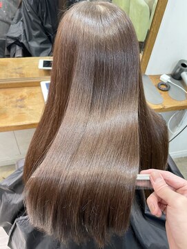 アップ(A+hair) 縮毛矯正髪質改善水素酸性ストレート艶髪30代40代50代