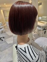 ヘアデザインファブロ イオンモール宮崎店(hair design FABRO.)&nbsp;【丸みボブ/ピンクブラウン/艶髪/髪質改善】