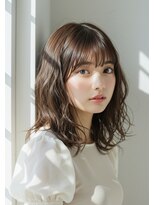 ラベストオイケ(LOVEST OIKE)&nbsp;ミディアムヘアのナチュラルウェーブ