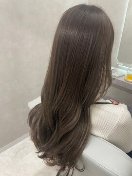 ロウ 札幌(ROW) 美髪髪質改善トリートメント/似合わせカット/フェミニンロング