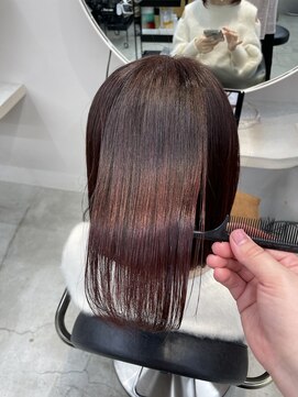 ケシキ 表参道 原宿(kesiki.) 地毛風縮毛矯正/酸性ストレート/髪質改善/パーマ落とし